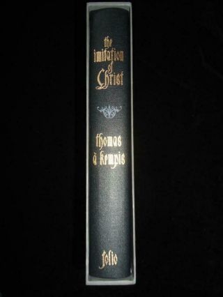 The Imitation Of Christ Thomas A Kempis Folio Society 2008 Vg,  Devotional Work