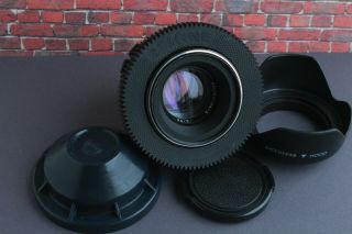 Pl Mount⚡️ Helios 44 - 2 (2/58 Fast Cine 4k Lens For Red One Alexa Arri Bmpcc Ursa