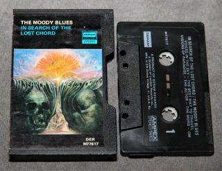 The Moody Blues: In Search Of Lost Chord.  Cassette.  Vintage.  Slip Case Slipcase.