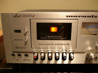 Vintage Marantz 5030B 3 Head Stereo Cassette Deck & Serviced 4