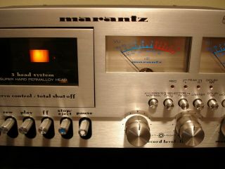 Vintage Marantz 5030B 3 Head Stereo Cassette Deck & Serviced 5