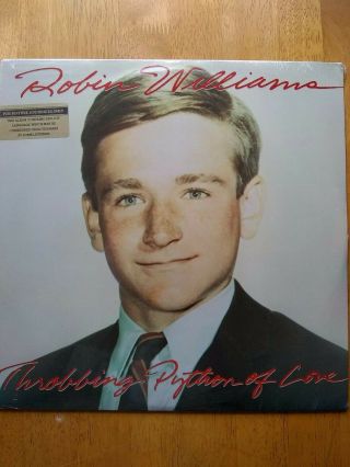 Vtg Robin Williams Rare 1983 Throbbing Python Of Love Vinyl Lp Near