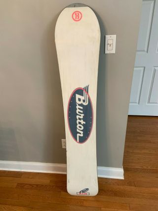 Vintage Burton Air 6.  1 Snowboard 158cm Bee Wood Core Made in USA 2