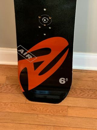 Vintage Burton Air 6.  1 Snowboard 158cm Bee Wood Core Made in USA 3