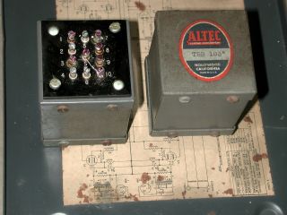 Altec Lansing TBB 103 Western Electric 618B 6J7 348A Preamp Transformers [Pair] 2