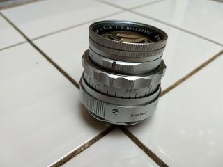 Leica 50mm F2 Summicron M Lens with Bubble Case - - 4