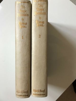 The Magic Mountain Thomas Mann Signed Limited First Edition 1st 1927 1/200