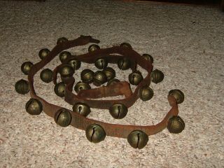 Vintage/antique,  Set Of 30,  Small Sleigh Bells