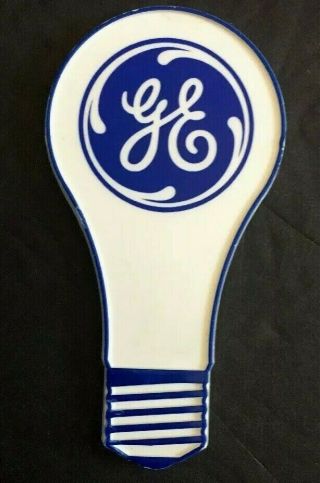 Vintage Ge General Electric Light Bulb Refrigerator Magnet.