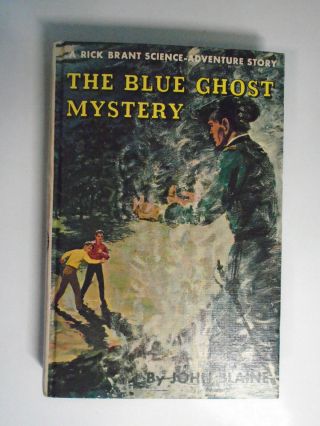 Rick Brant 15 The Blue Ghost Mystery,  John Blaine,  Picture Cover,  1960s
