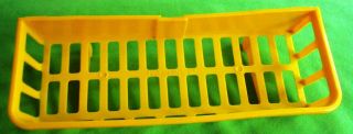 Vintage Fisher Price Fun With Food Kitchen Replacement Yellow Basket/shelf