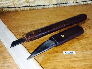 Japanese Vintage Chokokuto Wood Carving Tool Hand Chisel,  Small Knife Ak055