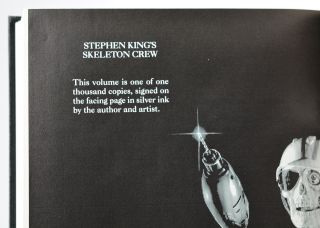 Skeleton Crew STEPHEN KING Signed First Limited Edition 1st 1985 Autographed 9