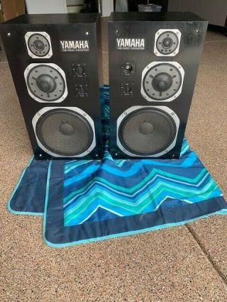Legendary Yamaha Ns - 1000 Monitor Ns - 1000m Speakers Matched Pair -