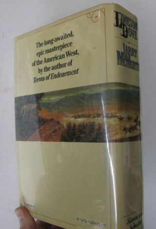 Western West Cowboys Lonesome Dove Larry McMurtry Signed & TLs DJ 1st Ed.  1985 2