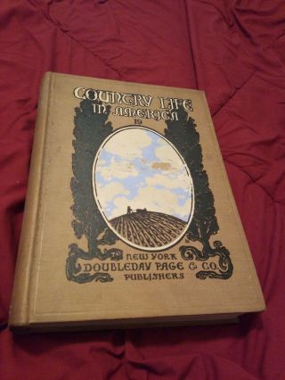 Vintage 1911 Country Life In America - Vol.  19 - Hc Lou Dillon Harness Race Horse