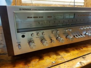Vintage Pioneer SX - 1050 Stereo Receiver with box 1 owner unit 2