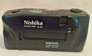 Nishika N9000 3d Camera 35mm Quadra Lens Film