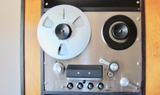 Ampex Custom Professional Reel To Reel Tape Recorder - Powers On
