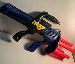 Vintage Nerf Arrow - Storm 1993 Gatling Gun Dart Missile Blaster Kenner Firing Toy