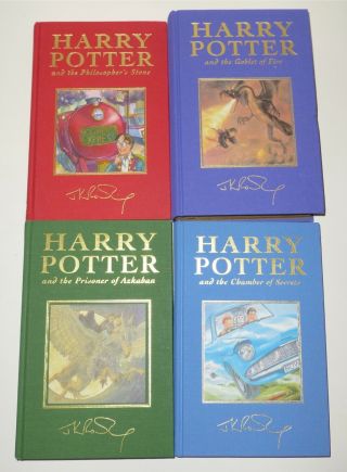 Full Set 1st Prints Harry Potter Deluxe Edition Prisoner Of Azkaban Bloomsbury 11