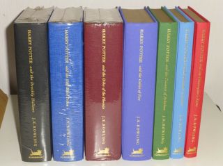Full Set 1st Prints Harry Potter Deluxe Edition Prisoner Of Azkaban Bloomsbury