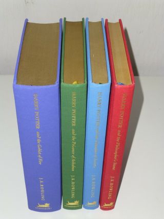 Full Set 1st Prints Harry Potter Deluxe Edition Prisoner Of Azkaban Bloomsbury 5