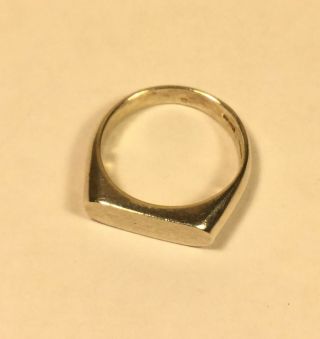 Vintage Silver 925 Geometric Ring Size P Stamped 195 Ar.  (mj477)