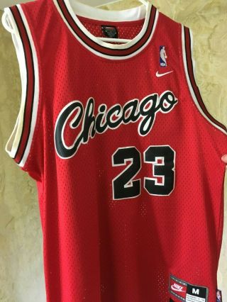 Vtg Nba Chicago Bulls 23 Michael Jordan Nike 1984 Rookie Sewn Jersey