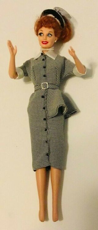 1966 Mattel I Love Lucy Barbie Doll Vitametavegamen Outfit Vintage 12 " Tall Rare