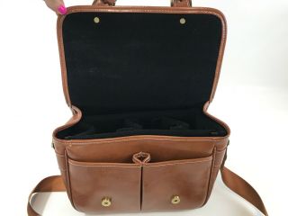Koolertron Vintage Waterproof PU Leather DSLR Camera Bag Lens Case Shoulder Bag 3