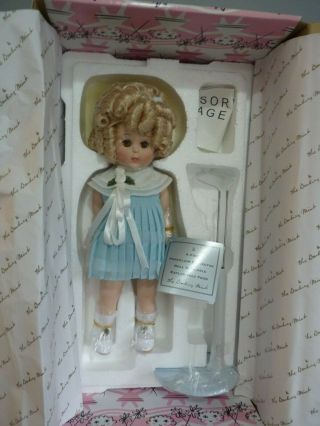 Vintage Danbury Shirley Temple Ginny Doll Porcelain Head Perfect