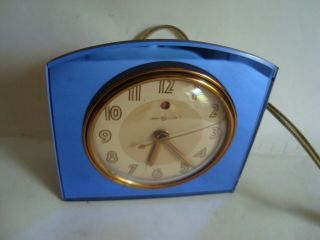 Vintage Art Deco Mirrored General Electric Clock
