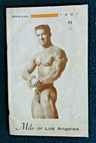 Gay Trim Studio Quarterly 2 Beefcake Vintage Physique Muscle Bodybuilders 1961,