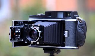 Polaroid 110b 110a Converted To 4x5 Rangefinder Camera Ii