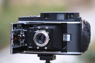 POLAROID 110B 110A converted to 4X5 Rangefinder Camera II 3