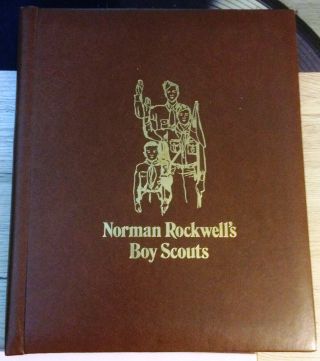 Stamps: Norman Rockwell’s Boy Scouts (photo Album - Style,  1982)