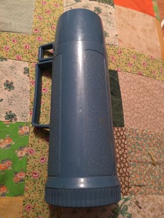 Vintage Thermos Light Blue Filler 22f,  Stopper 722,  Cup 22a63,  Canada