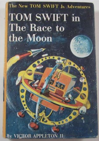 Tom Swift Jr 12 In The Race To The Moon Victor Appleton Ii 1966 G&d Pc