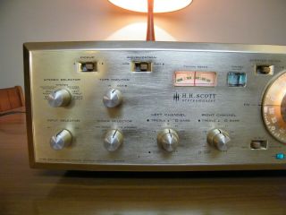 HH Scott 355 stereo tube tuner preamp 2