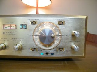 HH Scott 355 stereo tube tuner preamp 4