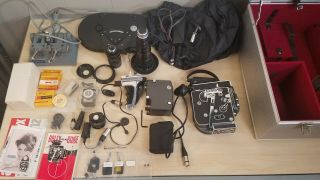 Bolex H16 Sbm Ready To Film Kit Tons Of Accessories