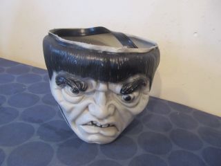 Halloween Vintage Trick Or Treat Bucket Frankenstein Head/face Empire
