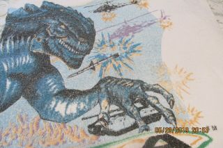 Godzilla 1998 Toho Ltd.  Beach Towel or Bath Wall Hanging Rare Vintage Find 3