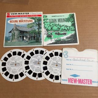Vintage View - Master 3 - Reel Set The Ozark Mountains Complete Booklet Euc A73