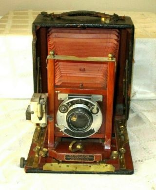 Antique - Camera - Folmer&schwing - R.  B.  Graphic - Kodak Koilos - Goerz Dagor - F - 6 Lens