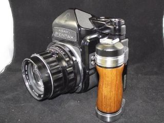 Asahi Pentax 6x7 67 Medium Format Camera TTL Mirror Up 105mm 2.  4 Lens - Near 7