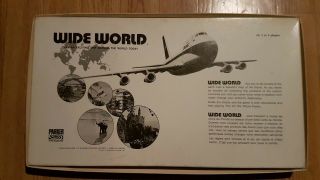Wide World,  Parker Brother,  Vintage Boardgame,  Rare,  Air Travel,  Complete. 2