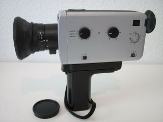 Braun Nizo Spezial 136.  8 Movie Camera & Case / In.