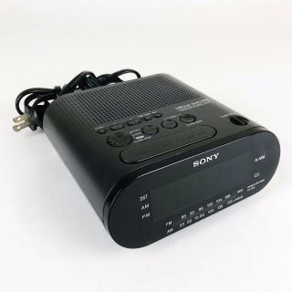 Sony Dream Machine Alarm Clock Am/fm Radio Icf - C218 &